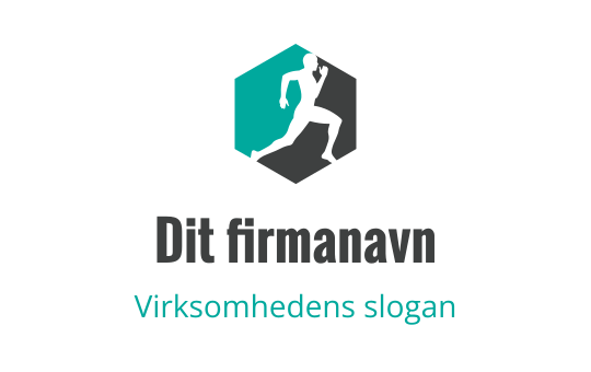 Running logo