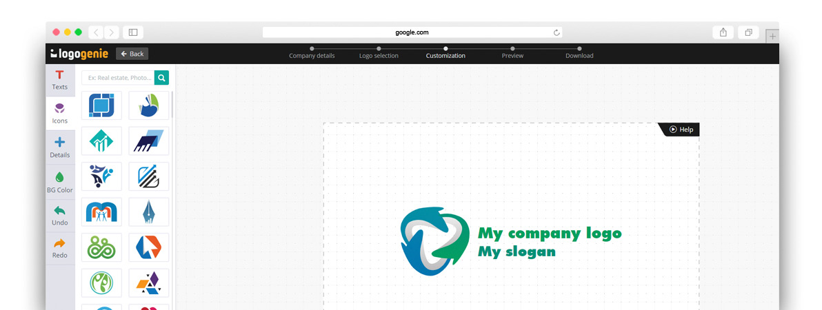 Logogenies logoopretter