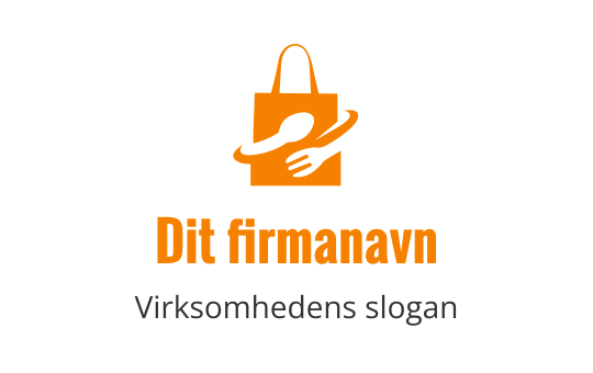 Levering af mad logo